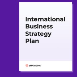 International Business Strategy template small image